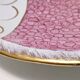 Grand vide-poche / assiette décorative en céramique en forme de poisson rose par Rometti, Italie