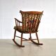 Fauteuil à bascule vintage par Farstrup