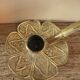 Bougeoir laiton rat de cave pipe