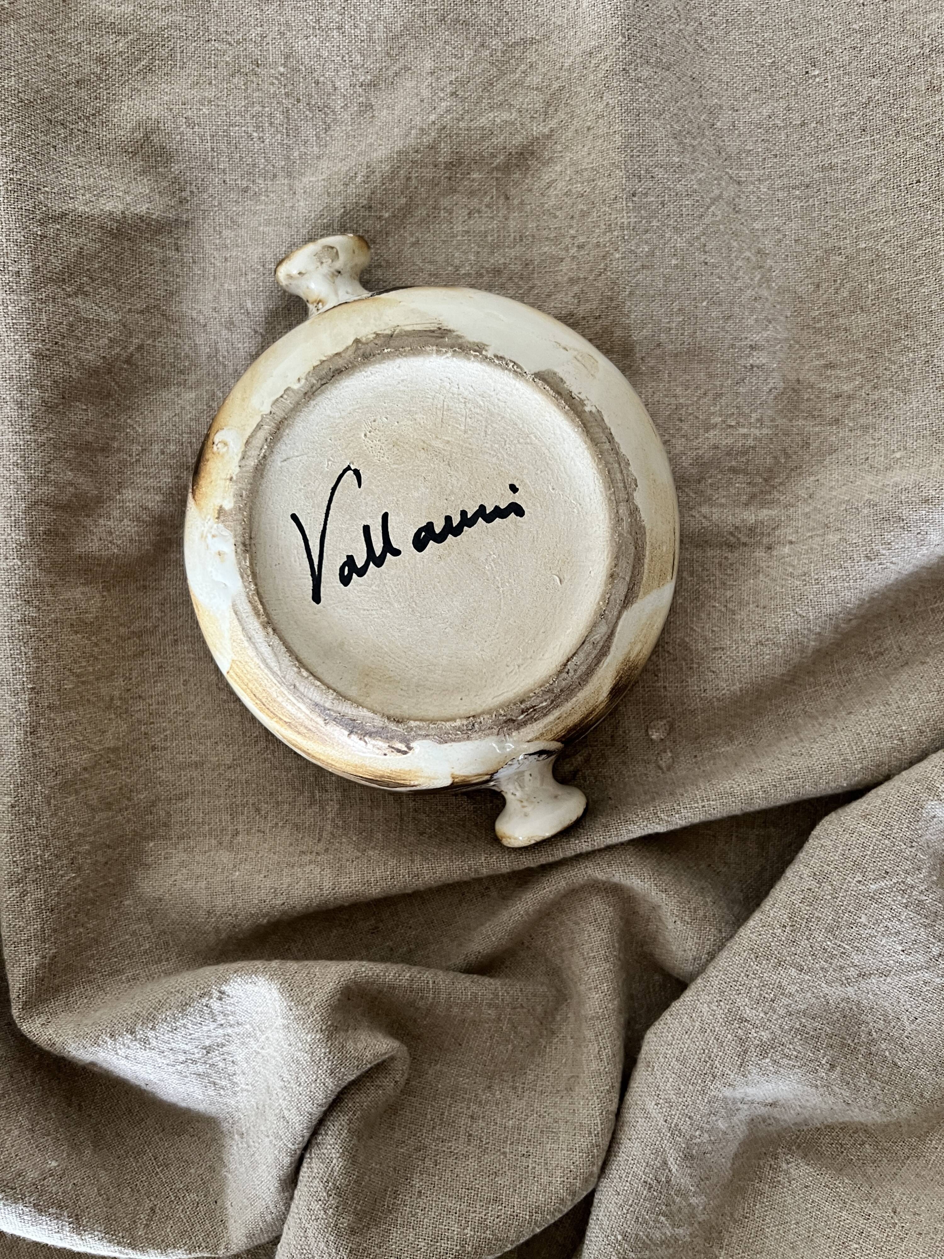 Ceramic bowl (stoneware), Vallauris 1950