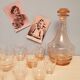 Ensemble carafe et 12 verres