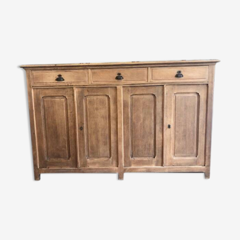 Grand Buffet Haut 4 Portes Chêne