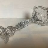 Vallerysthal candle holder in art deco molded glass