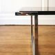Coffee table chrome and glass, 1970