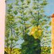 Reflets du château, huile sur toile, signé P.V. Sabatier 1940