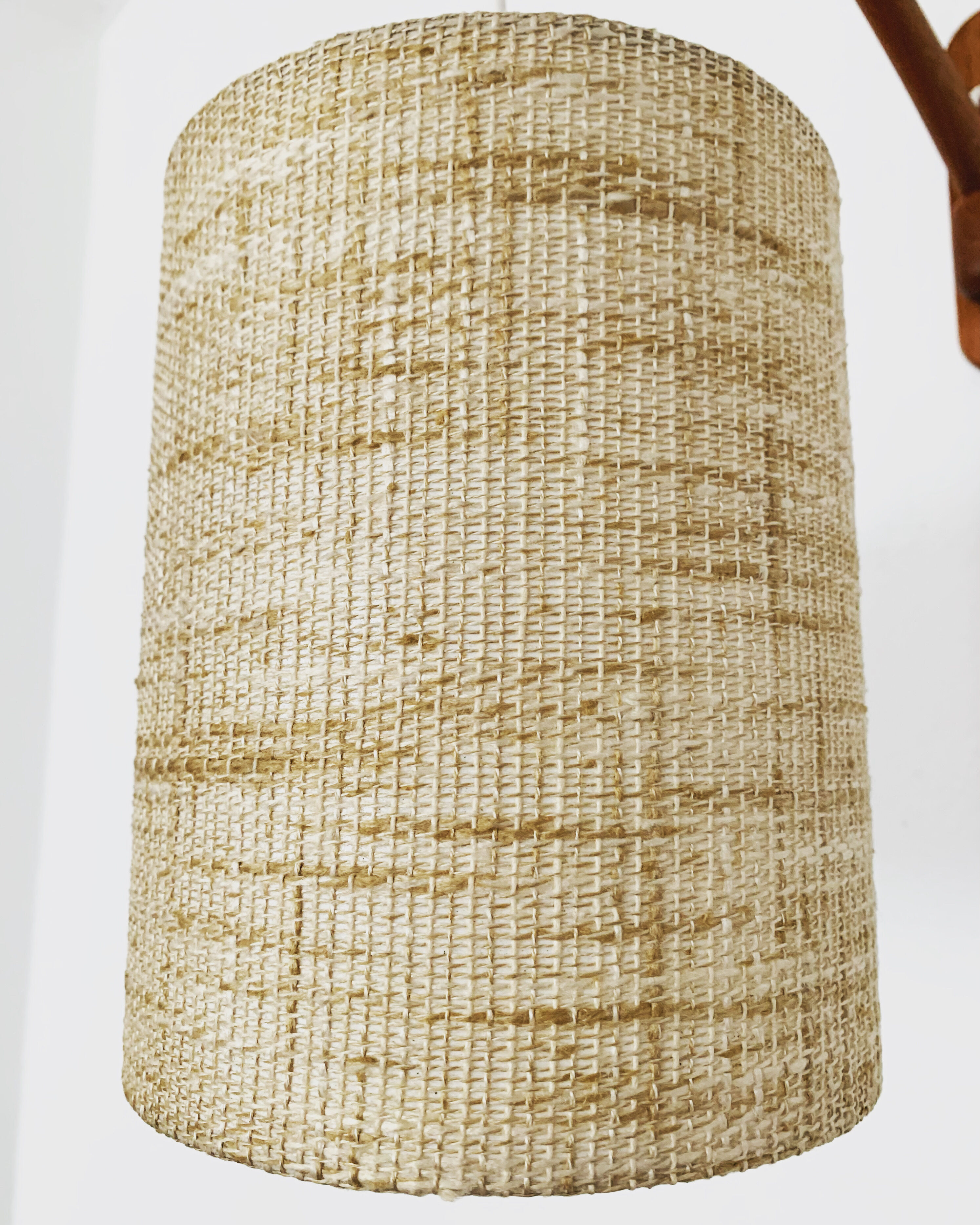 Danish adjustable teak wall lamp