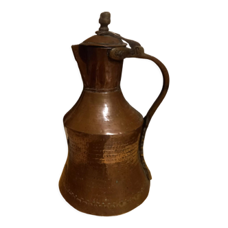 Old copper ewer