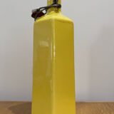 Bouteille en céramique jaune