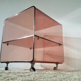 Bedside or end table in plexiglass Michel Dumas