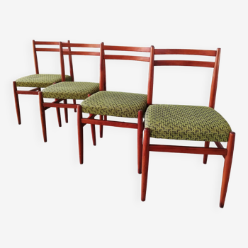 Set of 4 Czech Art Deco Chairs Ton, 1971, Up Zavody, Thonet