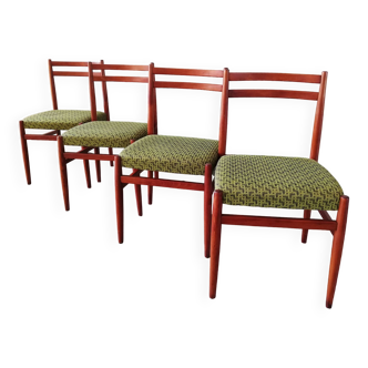 Lot de 4 chaises art déco Tchèques Ton, 1971, Up Zavody, Thonet