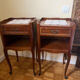 Pair bedside tables