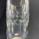 Cut crystal vase signed BACCARAT