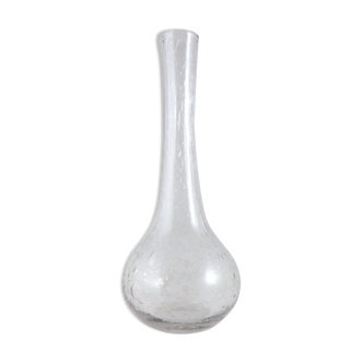 Vase praticality bubble glass glassware of Biot 1960/70