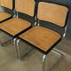 Lot de 3 chaises cesca de Marcel Breuer Circa 1970