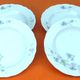 4 deep plates Porcelain Ancap Sona Verona Italy