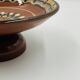 Ceramic footed bowl from Troyan, Bulgaria.