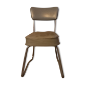 Metal and Skai chair, 1950s