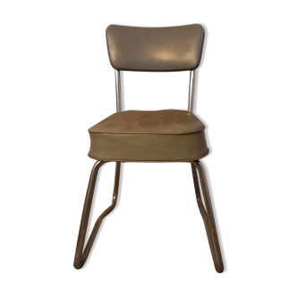 Metal and Skai chair, 1950s