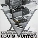 Louis Vuitton - affiche pub mode 1930