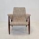 Midcentury Teak Wébé Armchair by Louis Van Teeffelen, 1960's