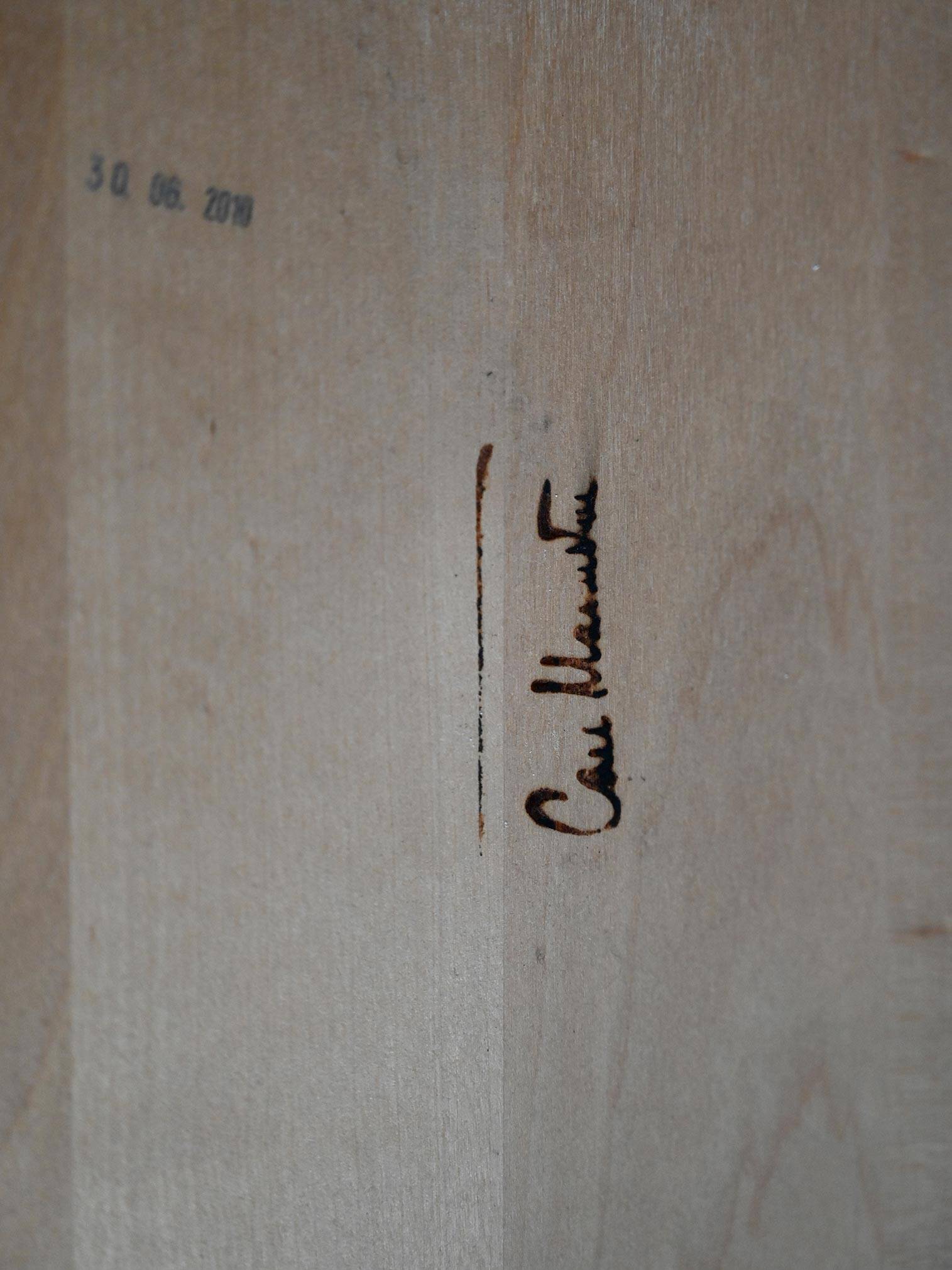 Scandinavian vintage "Visingsö" bench in birch by Carl Malmsten