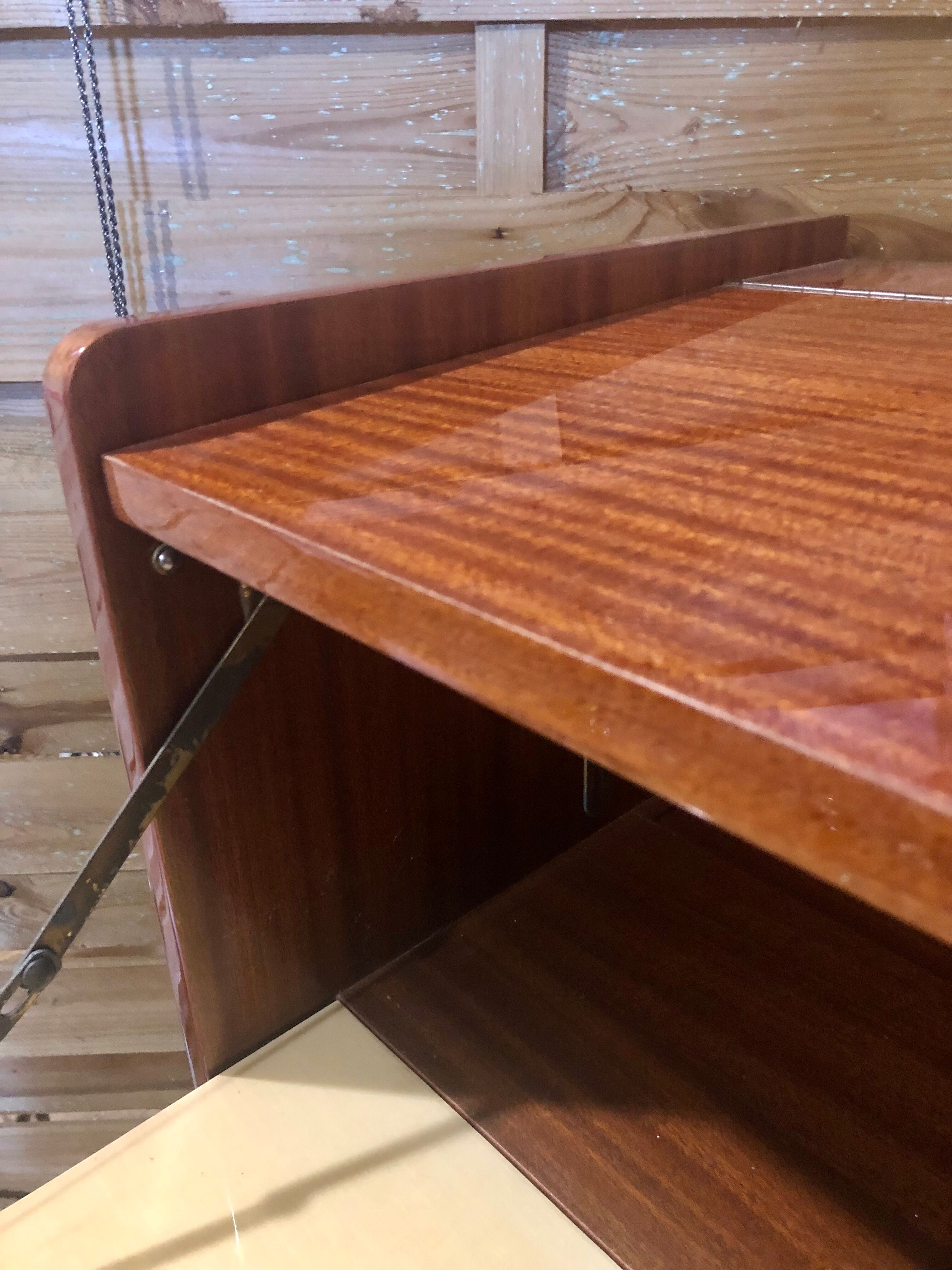 Varnished dressing table