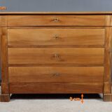 Commode en Noyer, époque Restauration – 1ère Partie XIXe