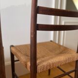 Pair of rope chairs "Gracell" by Yngve Ekstrom for Gemla, 1950s