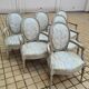 Suite de 6 fauteuils époque Louis XVI , vers 1785