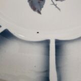 Old flat plates mismatched in earthenware