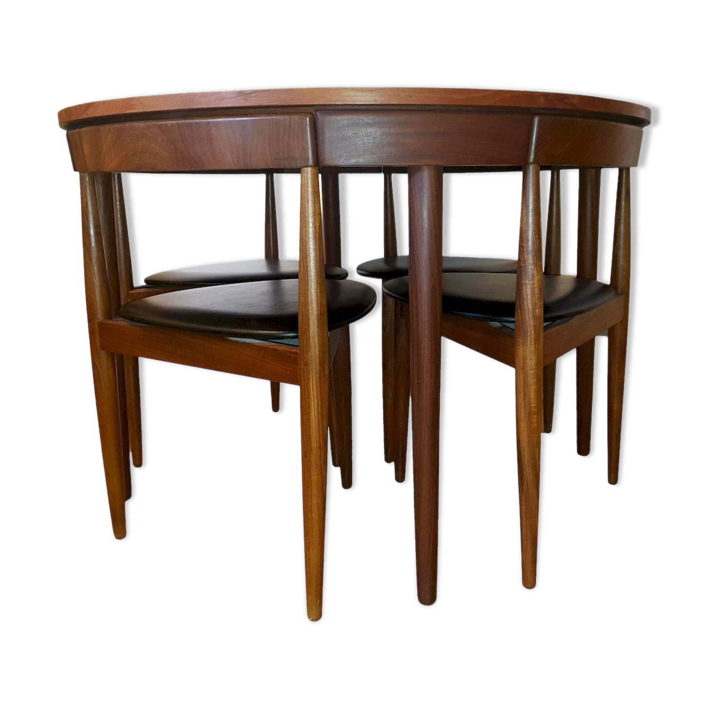 Teak dining set by Hans Holsen