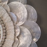 Mother-of-pearl mirror 28cm