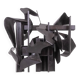 Jean Campa. Patinated metal sculpture. Year 1995.