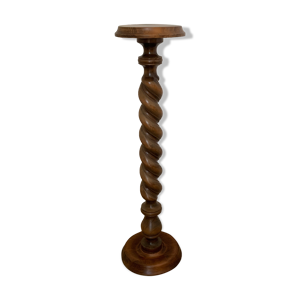 colonne en bois tourné