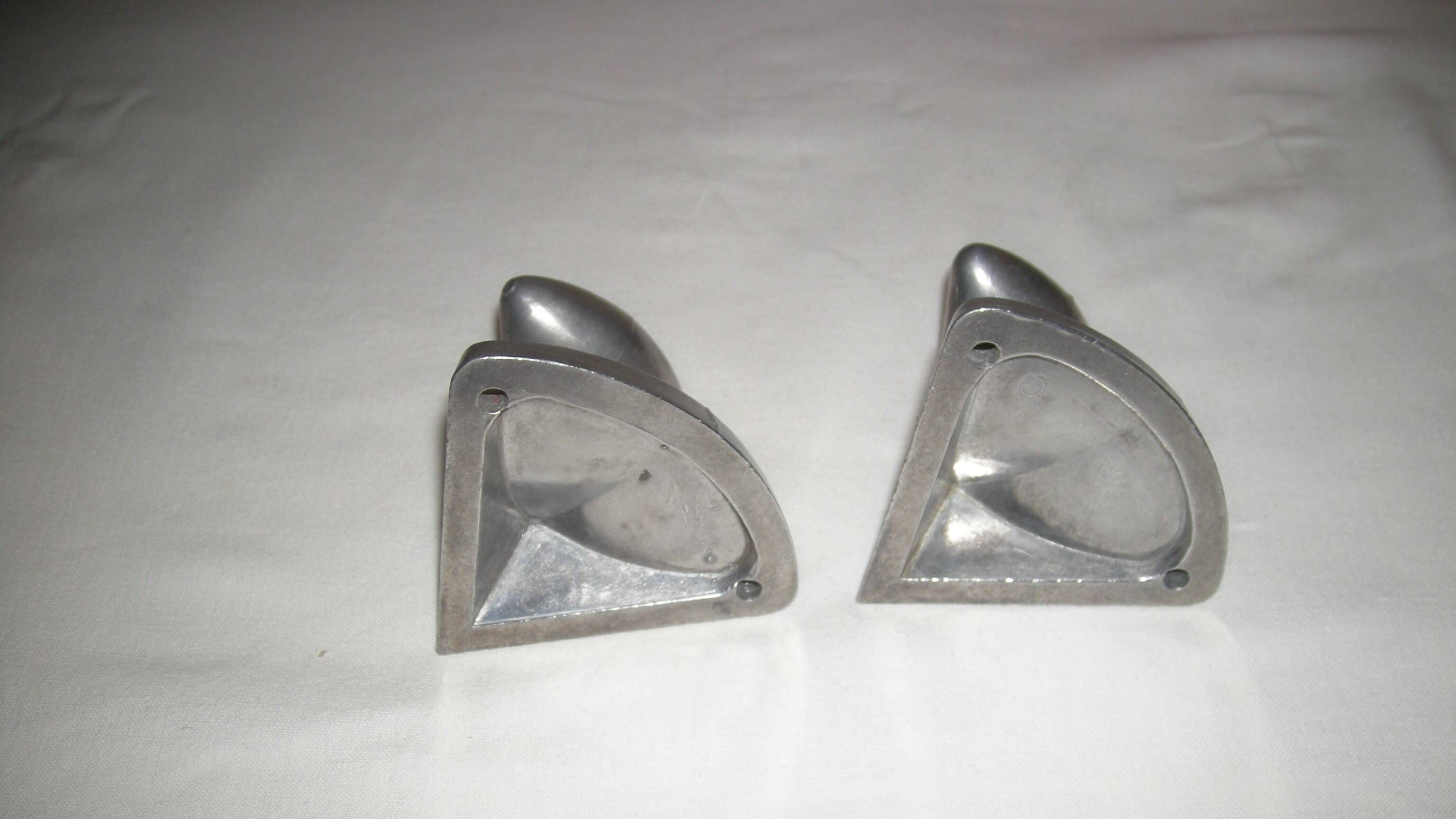 pair of industrial coat racks from the 1950s