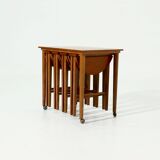 Teak Nesting Tables by Poul Hundevad for Novy Domov 1960s