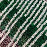 Azilal Berber rug made of pure wool, traditionally handwoven.