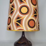 70s stoneware lamp