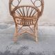 Rattan children's armchair
