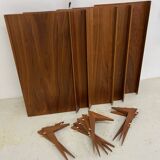 Teak Magazine Shelves By Poul Cadovius For Cado