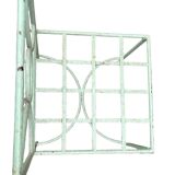 Set of 5 wrought iron garden furniture chairs