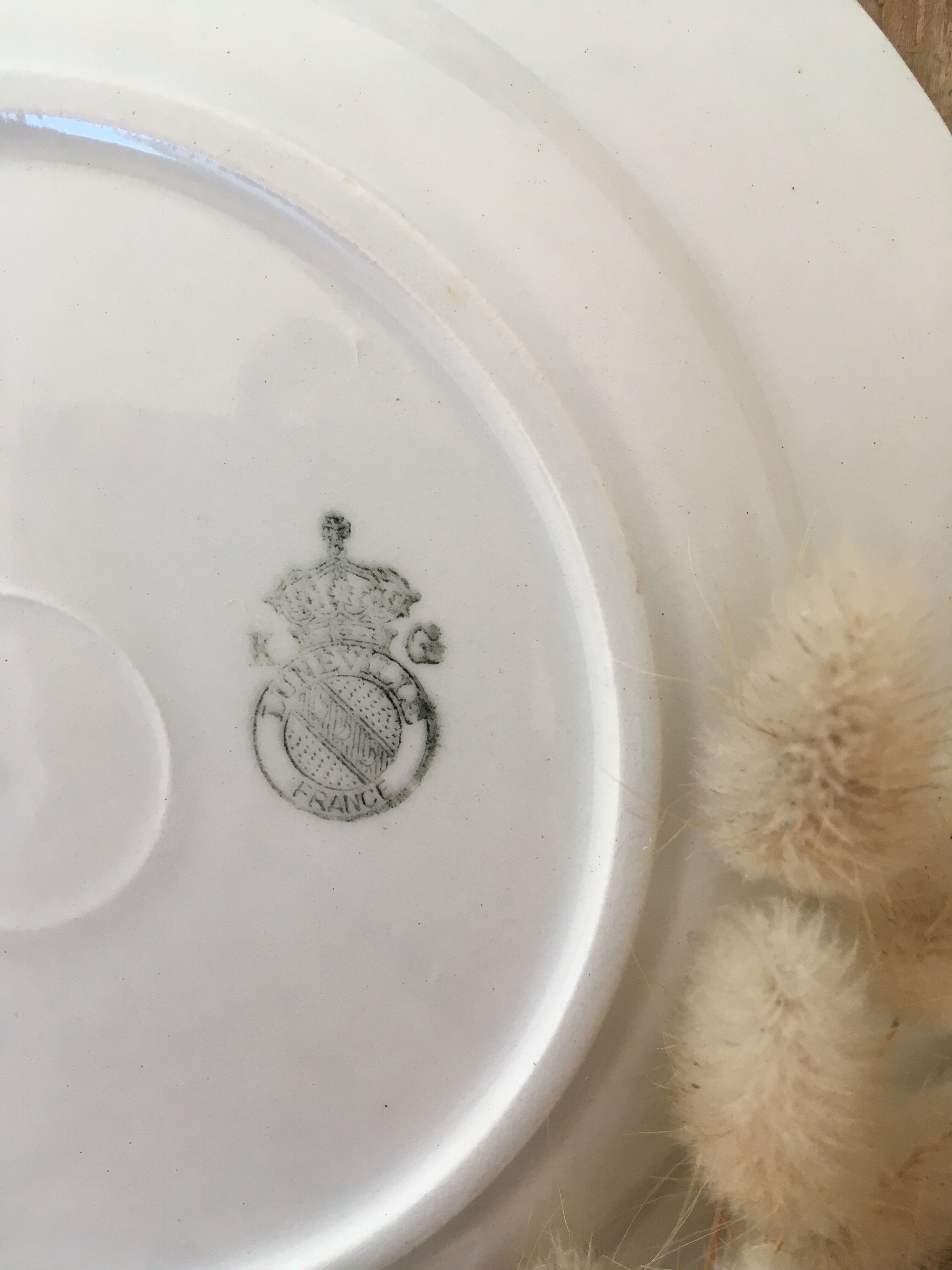 Dessert plates lunéville