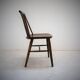 Lot de six chaises vintage scandinaves