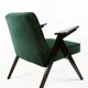 Green armchair by Józef Chierowski, 1970