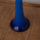 Large blue soliflore vase 70cm