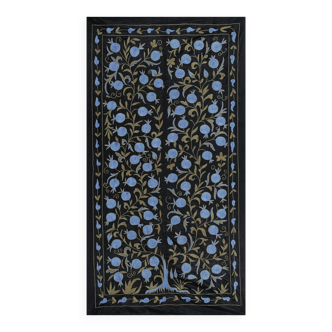 Hand knotted rug, vintage Turkish rug 103x186 cm
