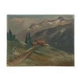 Landscape on canvas