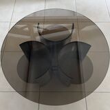 Chrome coffee table Space Age 1970