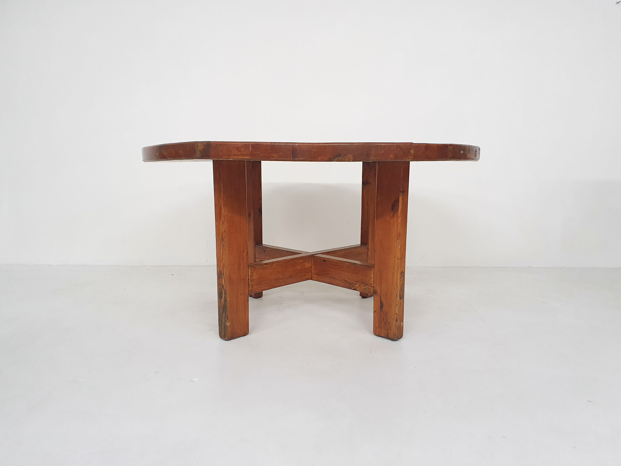 Table à manger en pin, Roland Wilhelmsson pour Karl Andersson et sonner, Suède, années 1960